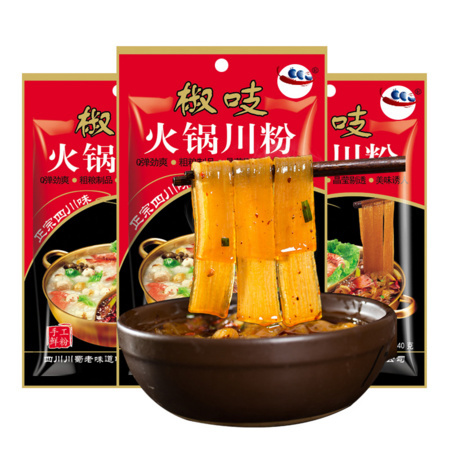 椒吱 火锅川粉宽粉 240g*3袋