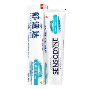 最后4小时： SENSODYNE 舒适达 沁爽劲洁 抗敏感牙膏 180g *7件