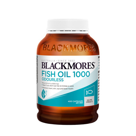 88VIP：BLACK MORES 澳佳宝 鱼油软胶囊 400粒