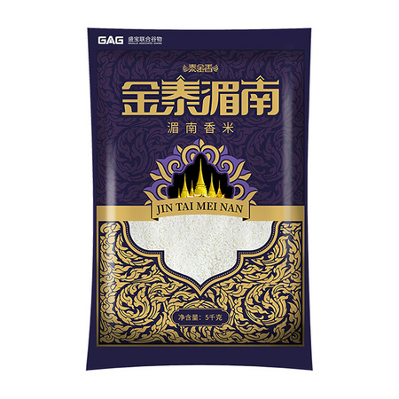 88VIP：泰金香 金泰湄南大米 5kg *3件