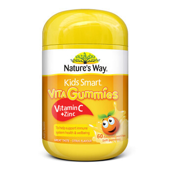 Nature’s Way 佳思敏 儿童维生素C加锌软糖 60粒 *2件