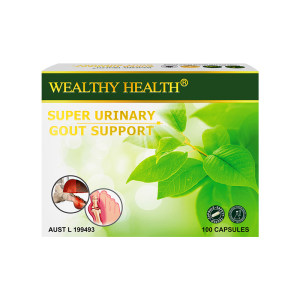 澳洲进口 WealthyHealth 芹菜西芹籽樱桃胶囊 100粒 降尿酸 缓解痛风