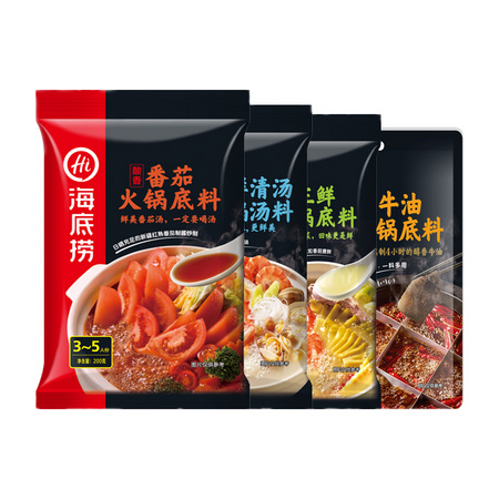 海底捞 醇香牛油火锅底料 120g