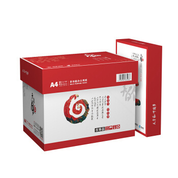 京东PLUS会员：TANGO 天章 天章风 A4复印纸 80g 500张/包 8包整箱装（4000张）