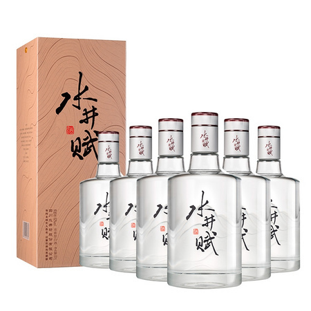 水井坊 浓香高度白酒 52度 500ml*6瓶