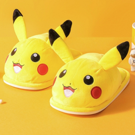 暖爱季：MINISO 名创优品 宝可梦系列棉拖鞋