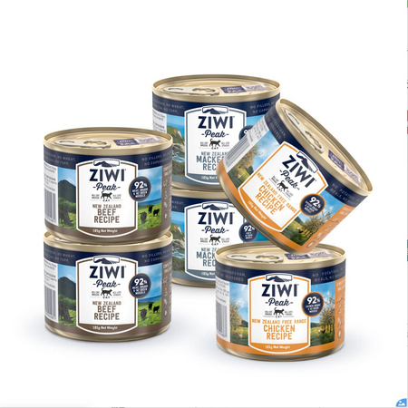 最后4小时：ZIWI 滋益巅峰 全猫罐头 185g*6
