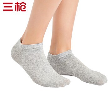 京东PLUS会员：THREEGUN 三枪 1990Z839Z0 女士休闲船袜 *3件
