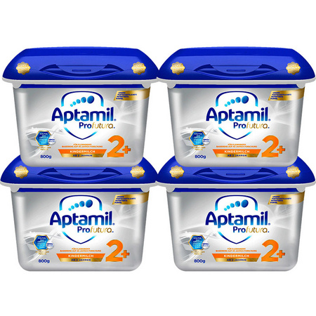 历史低价、临期品：Aptamil 爱他美 德国白金系列 婴幼儿配方奶粉 2+段 800g*4罐