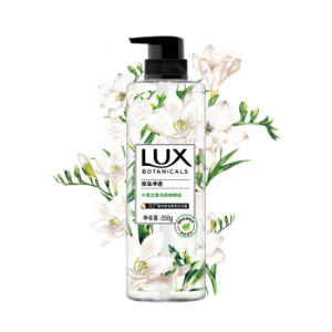 京东PLUS会员： LUX 力士 植萃精油香氛沐浴露 小苍兰香与茶树 550g （买2套赠沐浴露550g） *4件