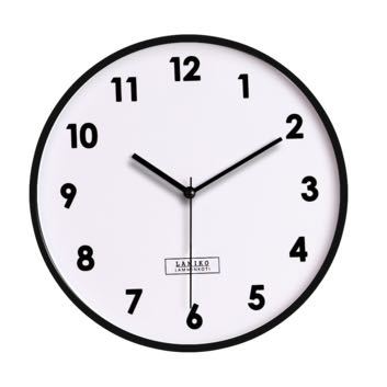 LAMIKO 石英挂钟 有声跳秒 25cm 10英寸