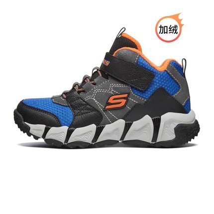 SKECHERS 斯凯奇 男童加绒运动鞋