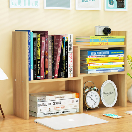 金耀 简易学生书架 浅胡桃（标准款）