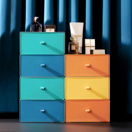 稻草熊 桌面收纳盒塑 10*20*20cm *5件