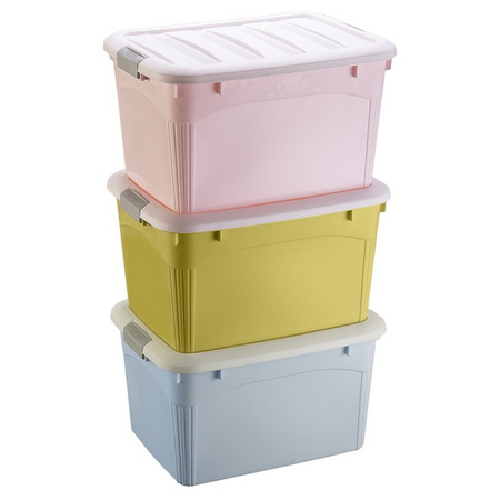 柳叶 家用收纳箱 三件套 41*30.5*24cm