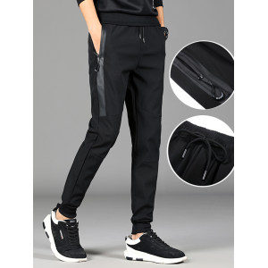 雷森思 男宽松弹力休闲裤 收脚运动裤