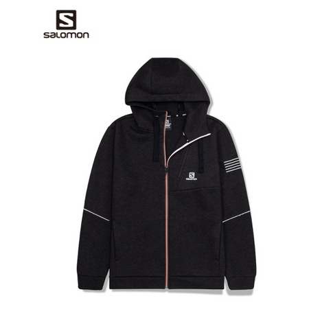 SALOMON 萨洛蒙 C20207013 男士针织茄克连帽外套