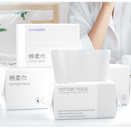 FulCotton 棉柔世家 婴儿棉柔巾 100片 3包