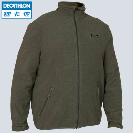 DECATHLON 迪卡侬 8281243 男士户外拉链摇粒绒