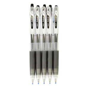 PILOT 百乐 LJU-10EF Juice彩色果汁笔 黑色 0.5mm 5支装 *11件