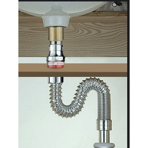 深缘 洗手盆下水管 60cm