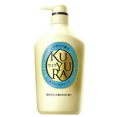 88VIP：KUYURA 可悠然 恬静清香美肌沐浴露 550ml *3件