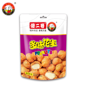 傻二哥 多味小酒花生 258g*3件