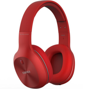 EDIFIER 漫步者 W800BT 立体声蓝牙耳机 烈焰红 头戴式 *2件