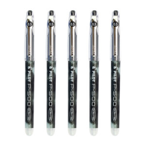 PILOT 百乐 P500 中性笔 0.5mm 黑色 5支 *2件