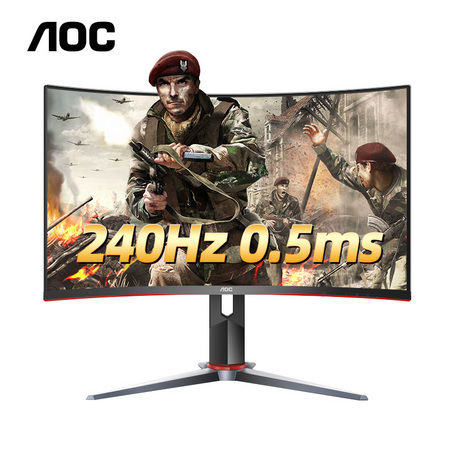AOC 冠捷 C27G2Z 27英寸VA 显示器（1920×1080、240Hz、1500R）