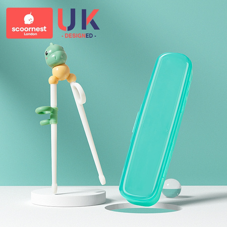 SCOORNEST 科巢 儿童筷子训练筷+收纳盒