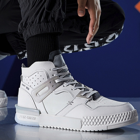 PEAK 匹克 态极910 E03967B 情侣款高帮板鞋 *2件