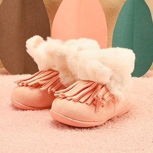 crtartu 卡特兔 儿童保暖雪地靴