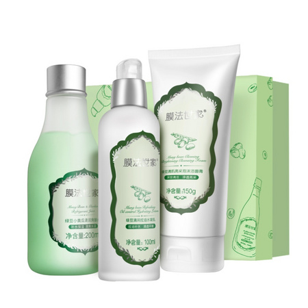 Mask Family 1908 膜法世家 绿豆清肌护肤品套装 *2件