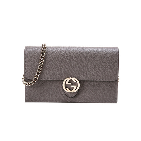 88VIP：GUCCI 古驰 510314 女士荔枝纹双G链条单肩包
