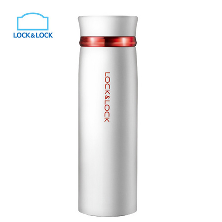 LOCK&LOCK 乐扣乐扣 LHC4131 保温杯 白红色 450ml