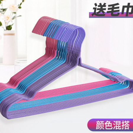 李军 成人晾衣架加粗 38cm 50支装