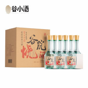 谷小酒 42度 谷院烧酒 浓香型纯粮酒 500ml*6瓶 99元包邮