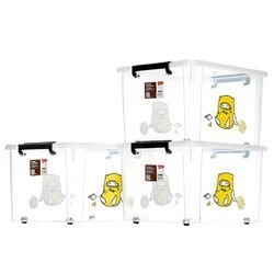 聚划算百亿补贴：Citylong 禧天龙 塑料透明收纳盒 405*295*185mm