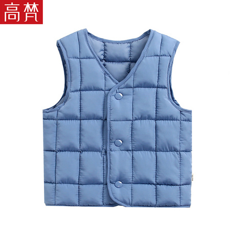 GOLDFARM 高梵 儿童加厚棉马甲