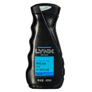 京东PLUS会员： LYNX 凌仕 激情冰击 冰海薄荷沐浴露 400g+加赠250g *6件