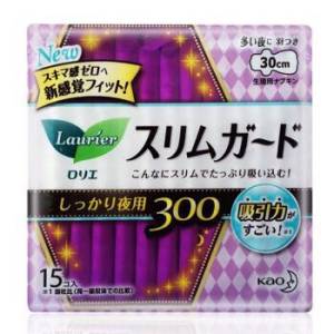 Laurier 乐而雅 S系列 超薄瞬吸量多夜用卫生巾 300mm*8 + 凑单品 *7件