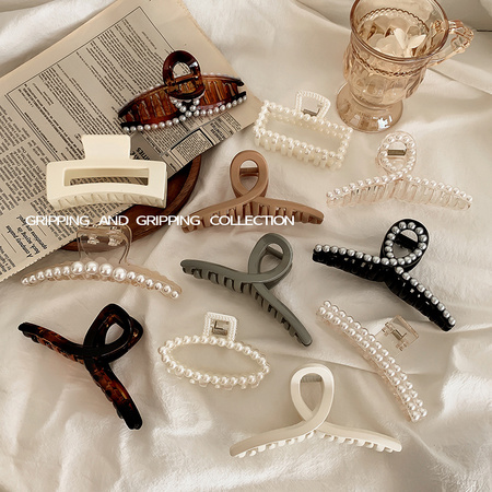 抹茶树 MC16475 珍珠发夹