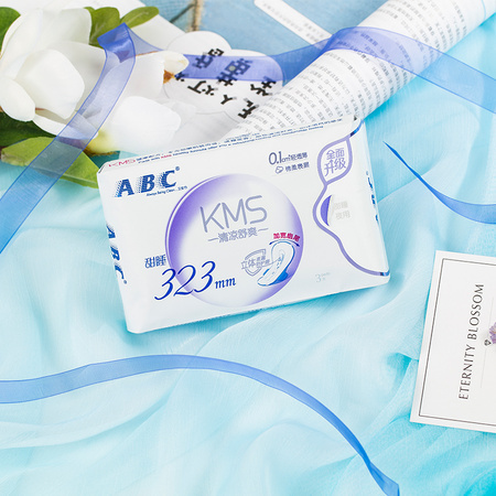 ABC 棉柔超薄卫生巾 323mm *2件