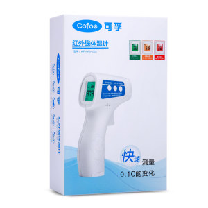 可孚 红外线电子体温计 额温枪 可测食物