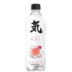 Genki Forest 元気森林 无糖气泡水苏打水 白桃味 480ml*12瓶