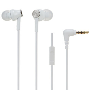 audio-technica 铁三角 ATH-CK350iS 耳机 白色 入耳式