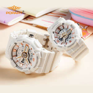 POPart 简约运动手表 50米防水 49.9元包邮