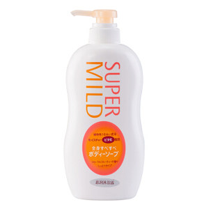 京东PLUS会员： SUPER MILD 惠润 水嫩润泽型沐浴露 650ml