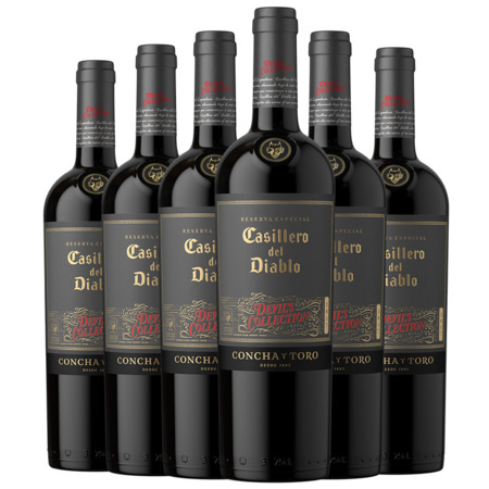Casillero del Diablo 红魔鬼 魔尊系列葡萄酒 新标升级版 750ml*6瓶